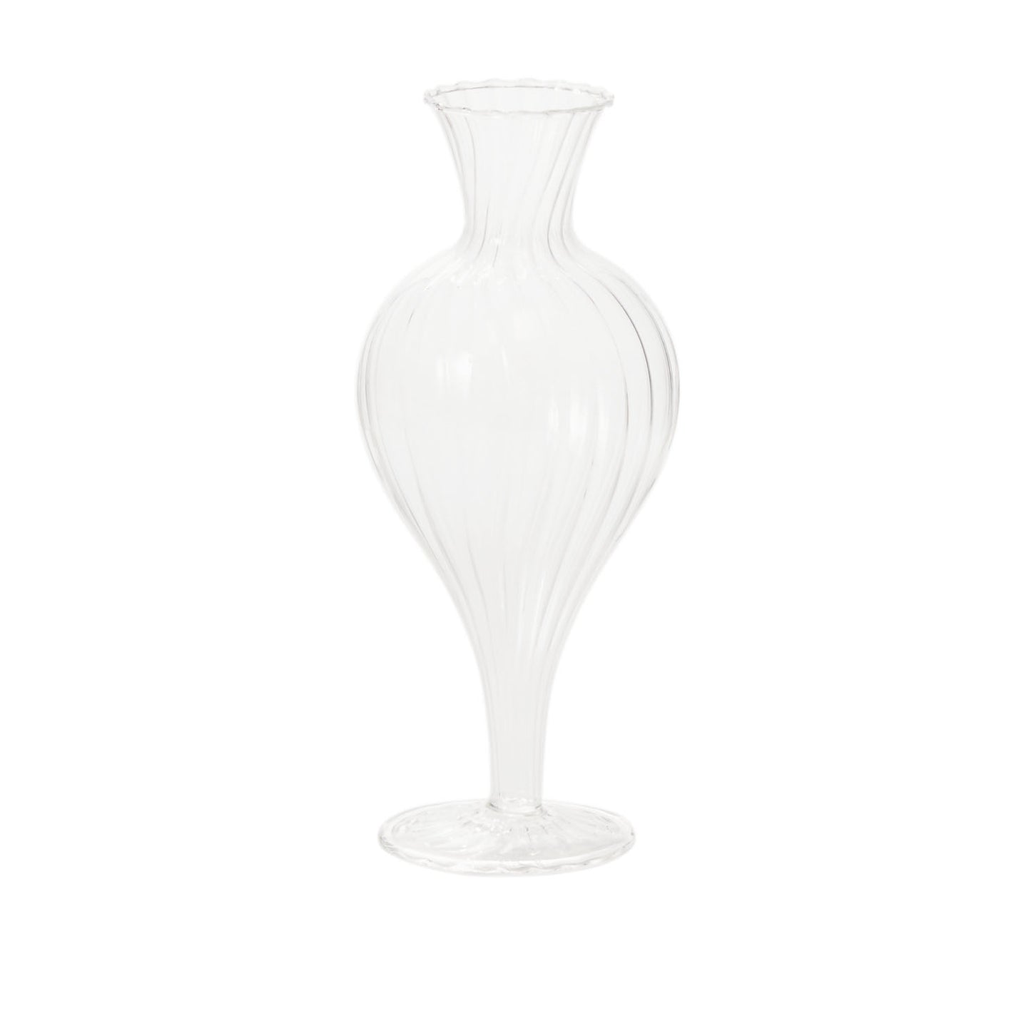 AD BOUTIQUE GLASS VASES (3.5 X 8)