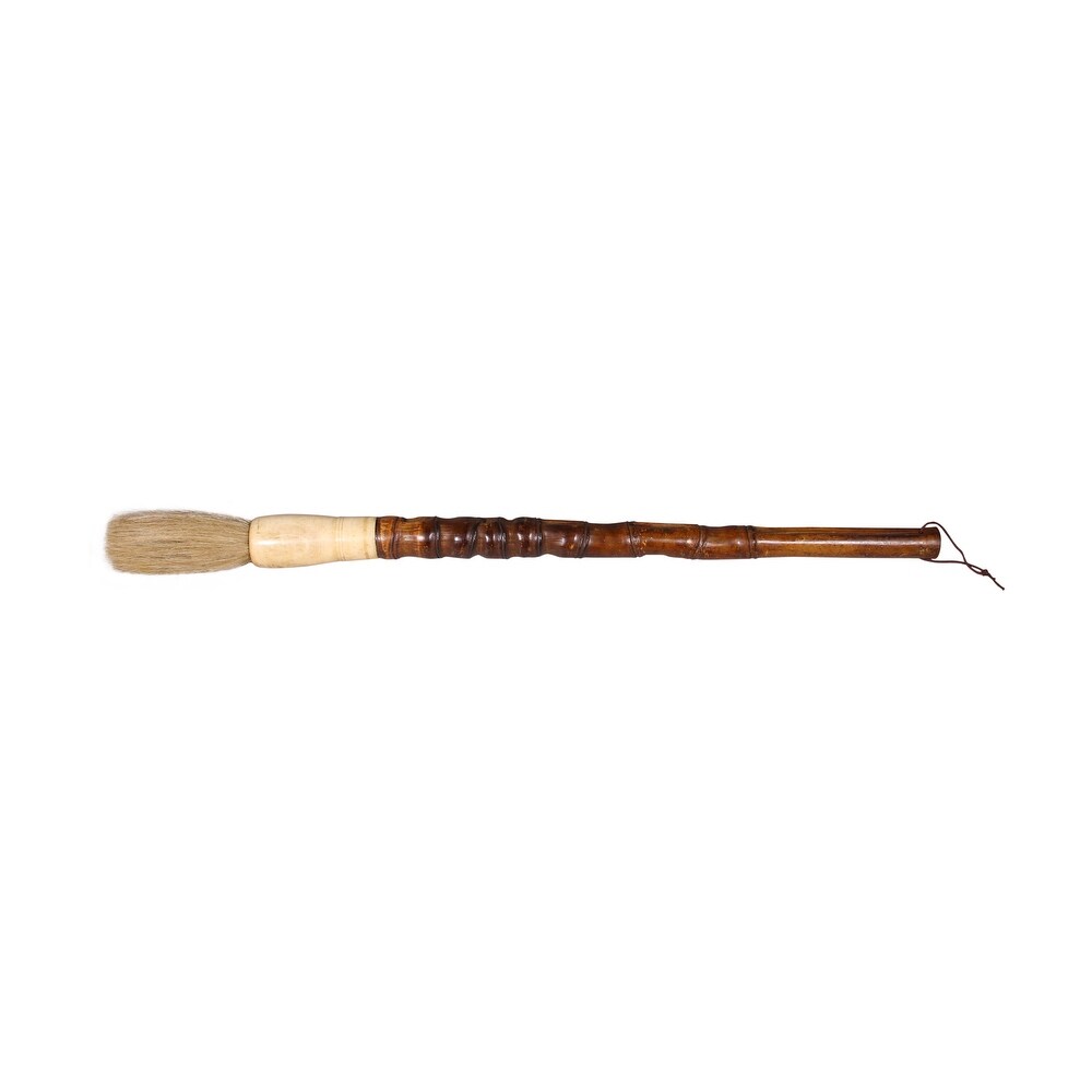 BAMBOO AND BONE CALLIGRAPHY BRUSH
