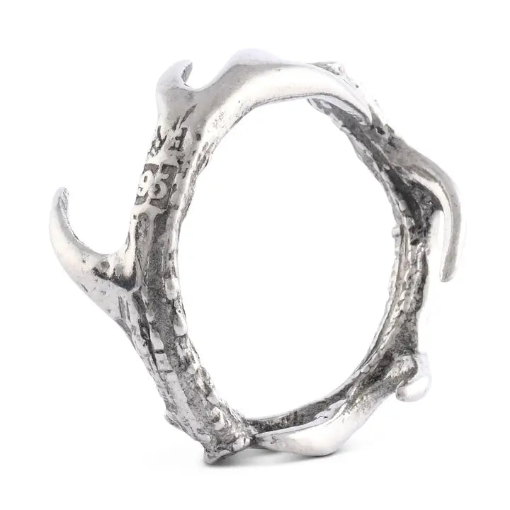 ANTLER NAPKIN RINGS/VAGABOND HOME- SET OF 6
