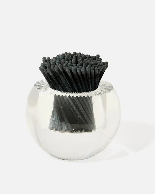 TART ROUND STRIKER MATCHES BLACK