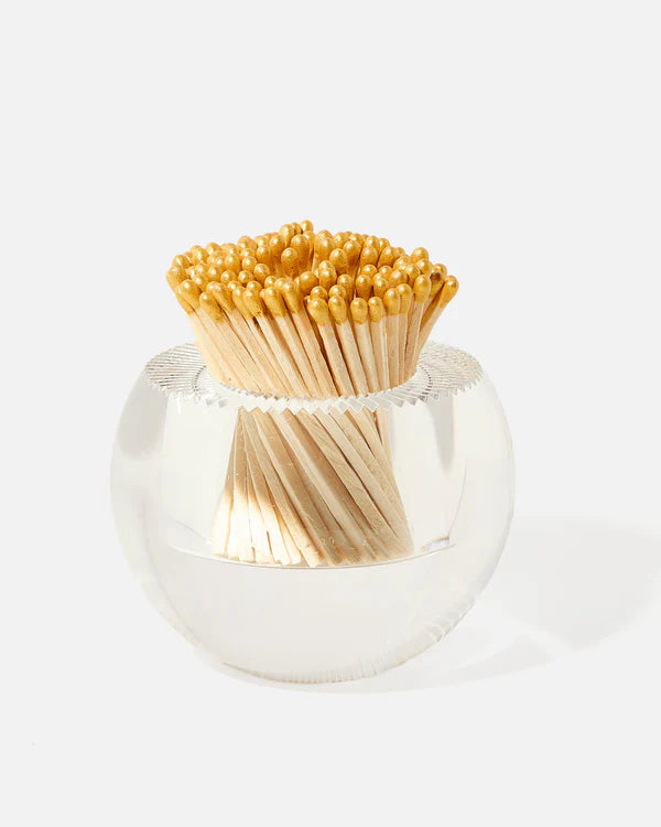 TART ROUND STRIKER MATCHES GOLD