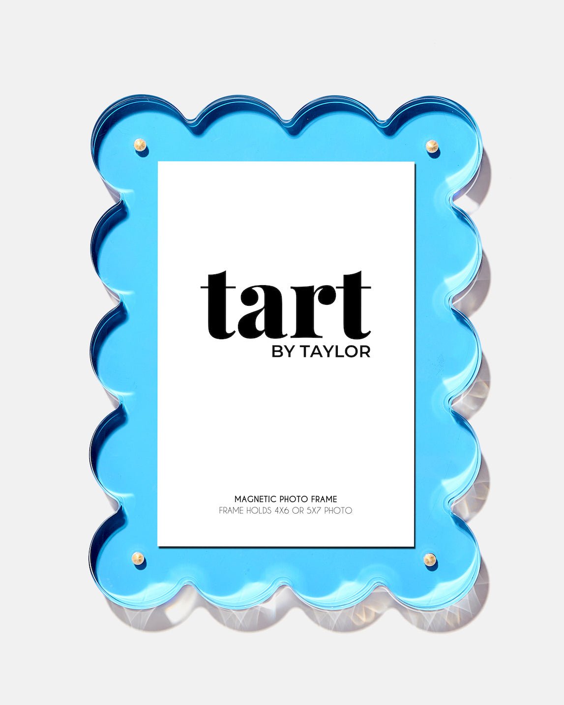 TART DENIM BLUE ACRYLIC PICTURE FRAME
