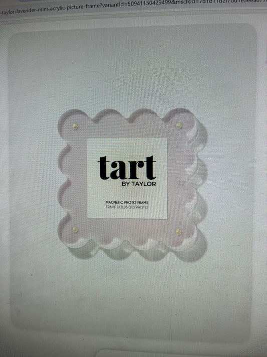 TART LAVENDER ACRYLIC PICTURE FRAME