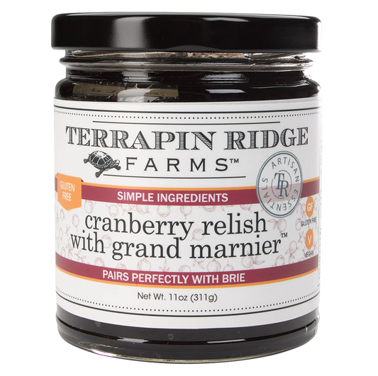 TR FARMS/ CRANBERRY RELISH WITH GRAND MARNIER