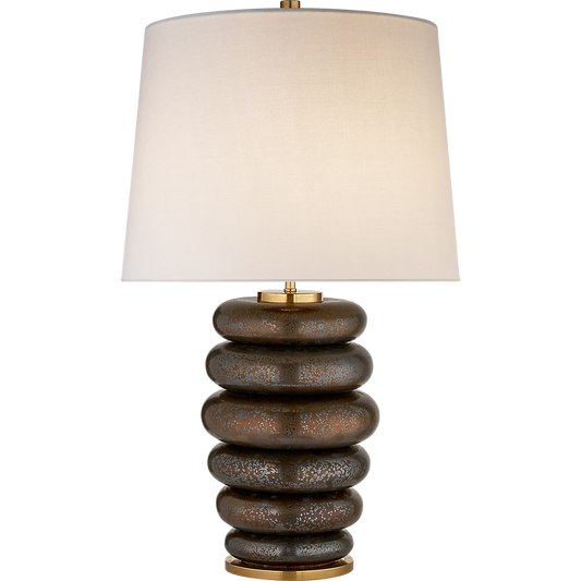 VISUAL COMFORT PHOEBE STACKED TABLE LAMP