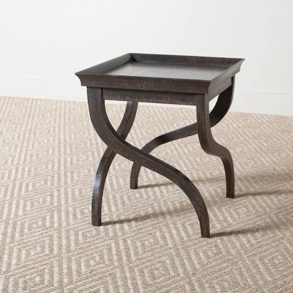 BENNETT TWST SIDE TABLE/GREY