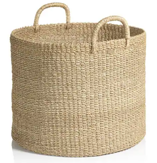 Lucena Abaca Round Basket