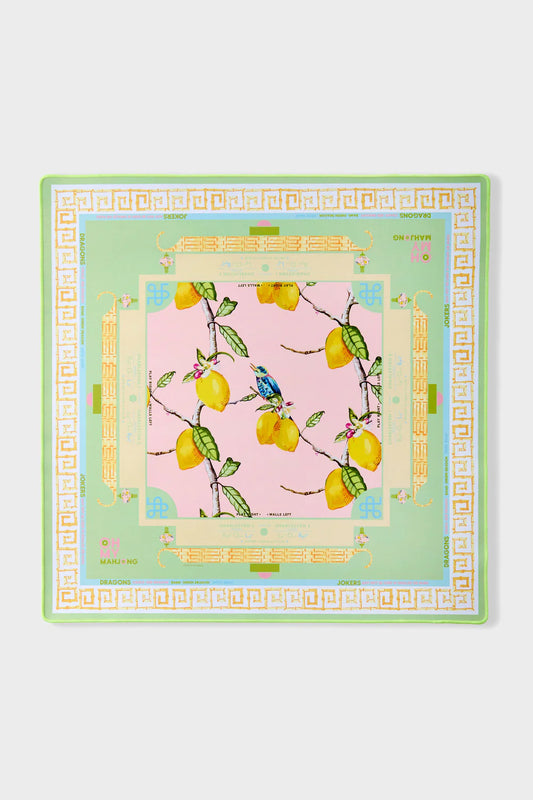 OH MY MAHJONG MAT IN BAG/ CITRUS SONGBIRD
