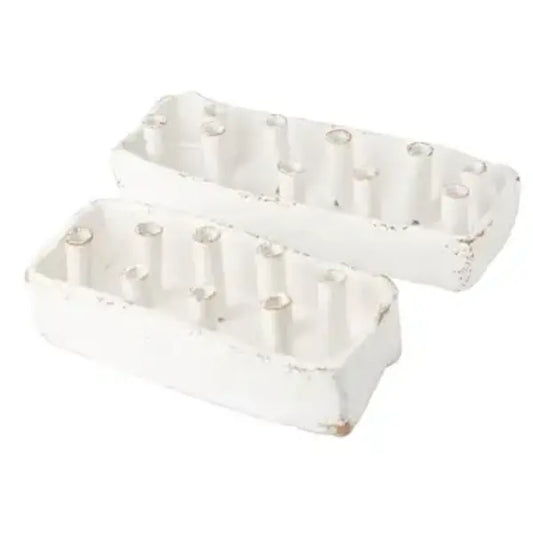 ABIGAILS BOAT TULIPIERE/ WHITE-10 HOLE