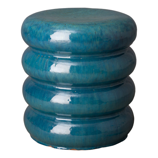 BLUE GARDEN STOOL BY EMISSARY TORUS