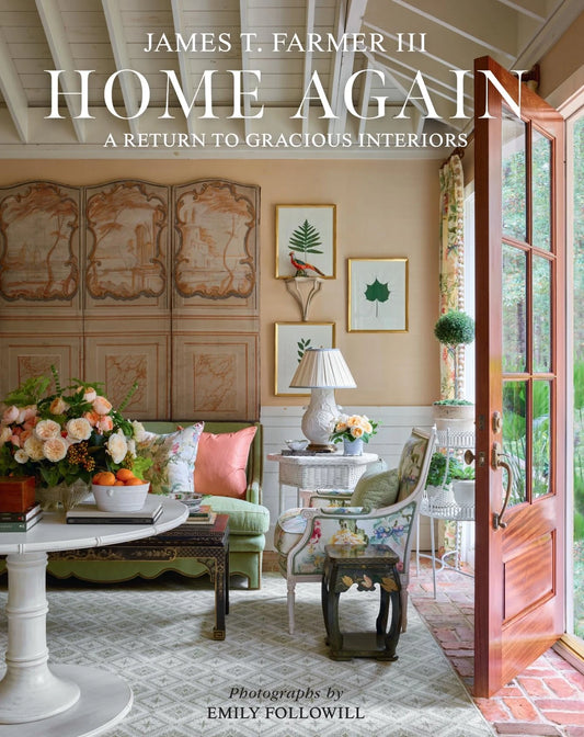 HOME AGAIN/ BOOK BY JAMES T FARMER
