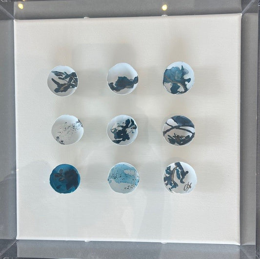 EXCLUSIVE Ashley Stahl Eggs 12x12 in acrylic frame