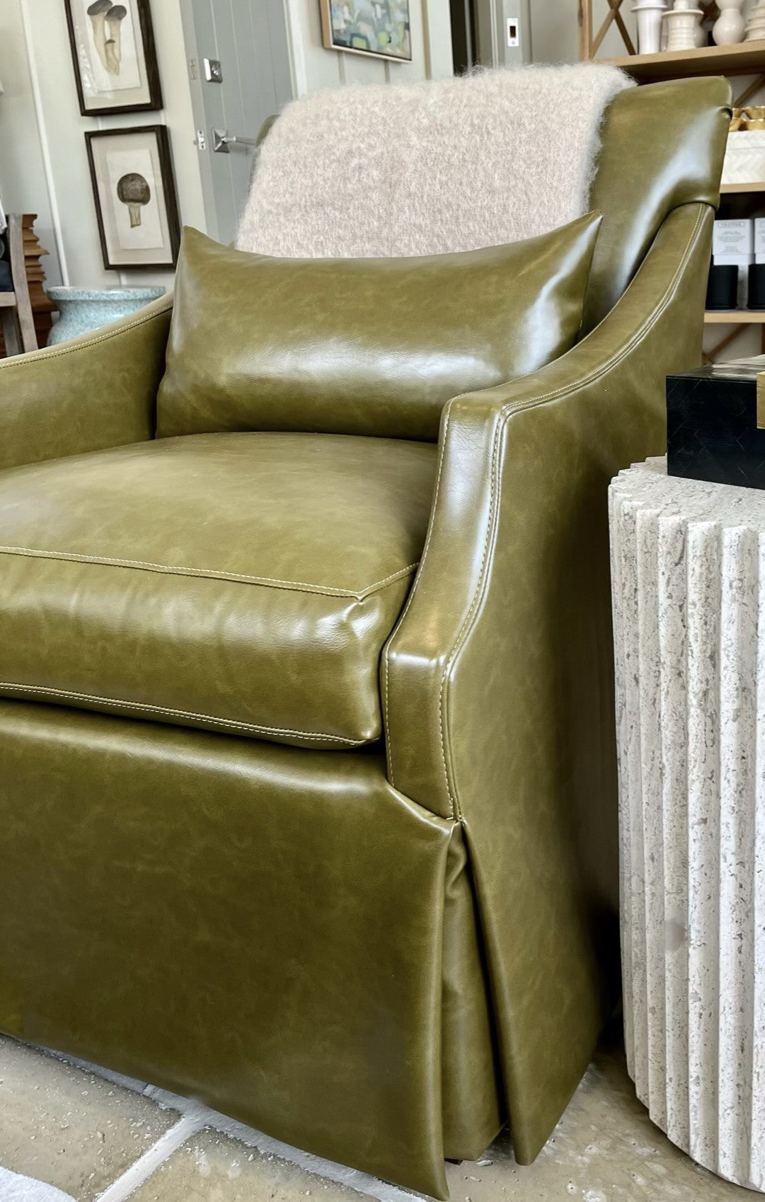 Leather Gulley Chair