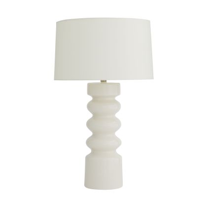 arteriors white lamp
